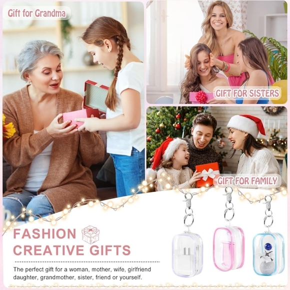 Transparent Zippered Pouches With Snap Hook For Hand Sanitizer, Make Up, Earbuds - Picture 5 of 12